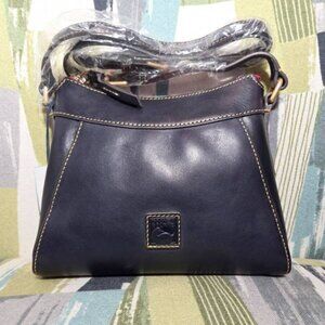 Dooney & Bourke Florentine Small Cassidy Crossbody Leather Purse In Navy